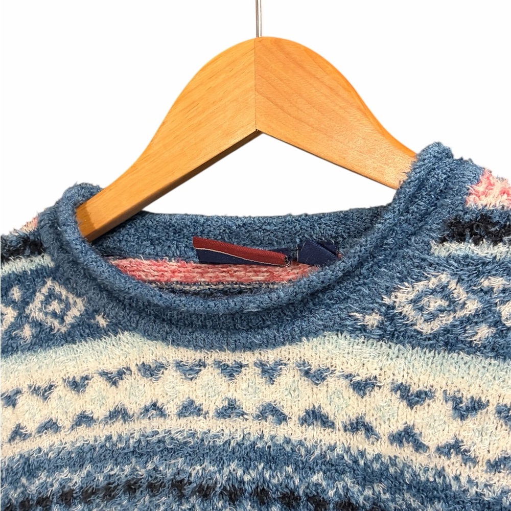 Denver Hayes Blue Crewneck Sweater - Picture 3 of 6